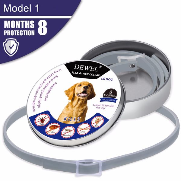 dewel all cat dog collar anti flea ticks mosquitoes outdoor protective adjustable pet collars 8 months long-term protection
dewel all cat dog collar anti flea ticks mosquitoes outdoor protective adjustable pet collars 8 months long-term protection