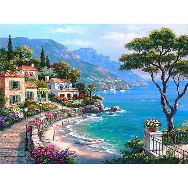 painting by numbers diy mediterranean landscape picture drawing home decoration living room unique gifts decor art 40x50cm
painting by numbers diy mediterranean landscape picture drawing home decoration living room unique gifts decor art 40x50cm