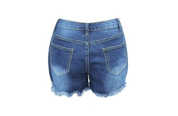 short hole jeans loose denim clothing zipper fly fashion regular female apparel plus size women, White;black
short hole jeans loose denim clothing zipper fly fashion regular female apparel plus size women, White;black