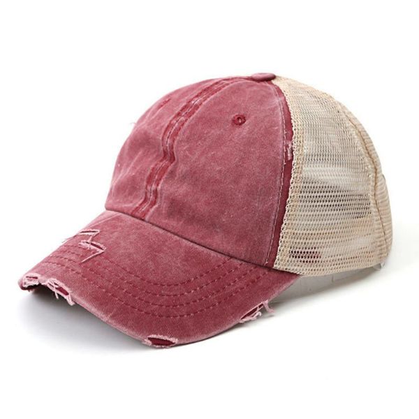 womens summer ponytail messy bun baseball cap vintage washed color breathable mesh back adjustable snapback distressed sun hat, Blue;gray
womens summer ponytail messy bun baseball cap vintage washed color breathable mesh back adjustable snapback distressed sun hat, Blue;gray