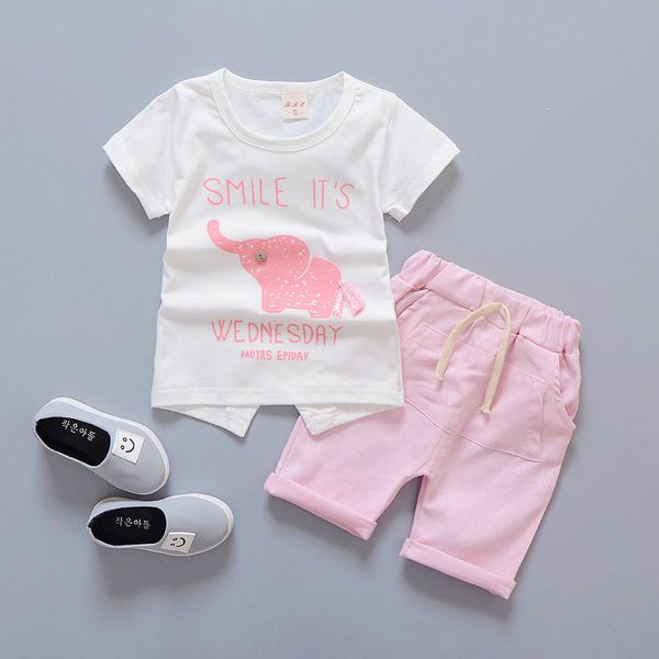 clothing sets summer children boys girls clothes suits baby elephant pattern t-shirt pants 2pcs/sets kids cotton tracksuits toddler outfits, White
clothing sets summer children boys girls clothes suits baby elephant pattern t-shirt pants 2pcs/sets kids cotton tracksuits toddler outfits, White