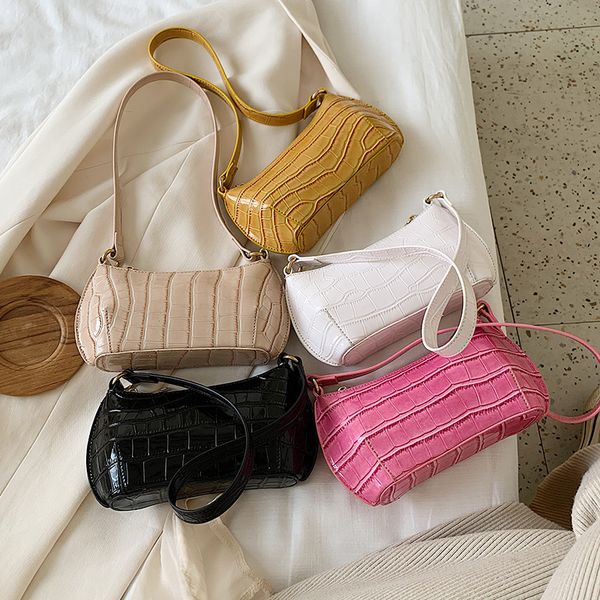 female 2020 popular new wave fashion wild shoulder bag mini crocodile pattern armpit bag
female 2020 popular new wave fashion wild shoulder bag mini crocodile pattern armpit bag