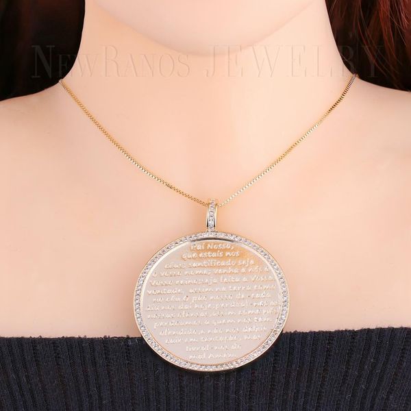 newranos big coin medal necklace champagne gold round letter pendant writing words necklace for fashion jewelry nfx006724, Silver
newranos big coin medal necklace champagne gold round letter pendant writing words necklace for fashion jewelry nfx006724, Silver