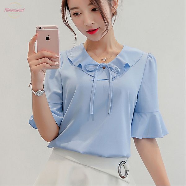 new women short sleeve casual chiffon blouse fashion solid korean elegant women clothes streetwear summer 2020 women blue shirt, White
new women short sleeve casual chiffon blouse fashion solid korean elegant women clothes streetwear summer 2020 women blue shirt, White