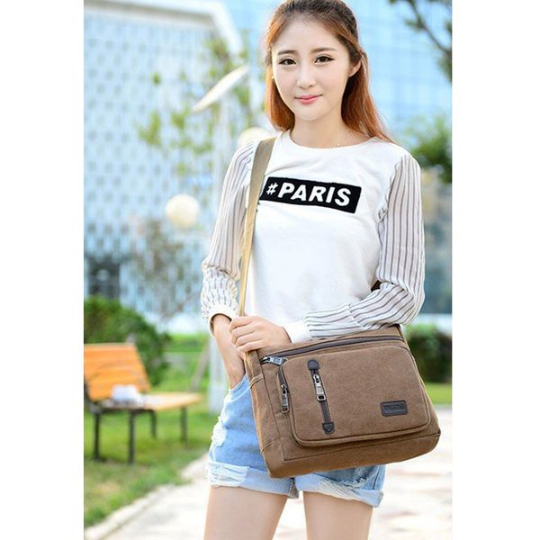 adjustable strap business multi-pocket camping hiking canvas single shoulder zipper closure riding men messenger bag vintage
adjustable strap business multi-pocket camping hiking canvas single shoulder zipper closure riding men messenger bag vintage