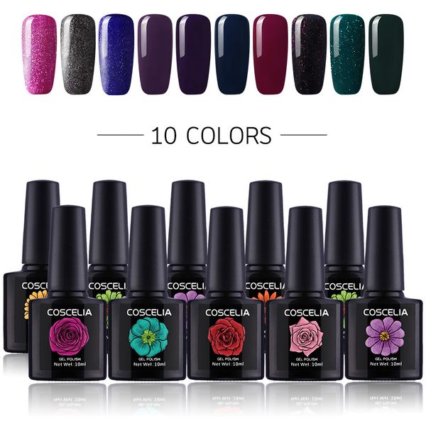 coscelia glass bottle 10ml uv gel nail polish set nail art kit manicure tools kit manicure set base gel
coscelia glass bottle 10ml uv gel nail polish set nail art kit manicure tools kit manicure set base gel