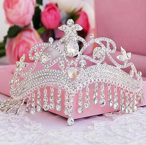 the latest fashionest inlaid rhinestone bridal crown wedding dress headdress princess birthday headband party dinner dress jewelry ship, Silver
the latest fashionest inlaid rhinestone bridal crown wedding dress headdress princess birthday headband party dinner dress jewelry ship, Silver