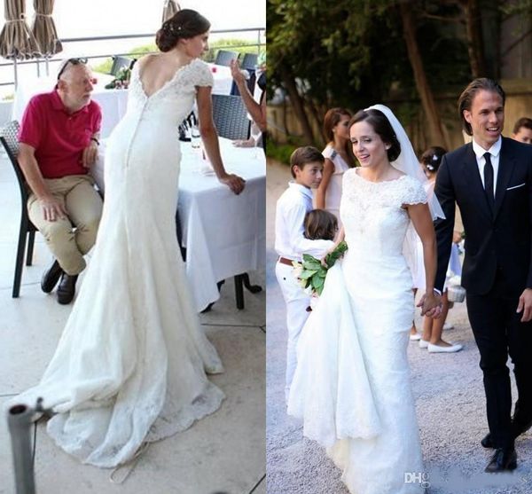 backless mermaid wedding dresses 2020 cap sleeve bateau sweep train lace garden country bridal gowns robe de mariée plus size, White
backless mermaid wedding dresses 2020 cap sleeve bateau sweep train lace garden country bridal gowns robe de mariée plus size, White