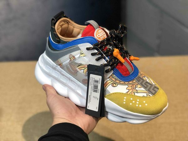 2019 new chain reaction hoe link embo ed ole luxury brand fa hion ca ual de igner men women hoe port neaker
2019 new chain reaction hoe link embo ed ole luxury brand fa hion ca ual de igner men women hoe port neaker