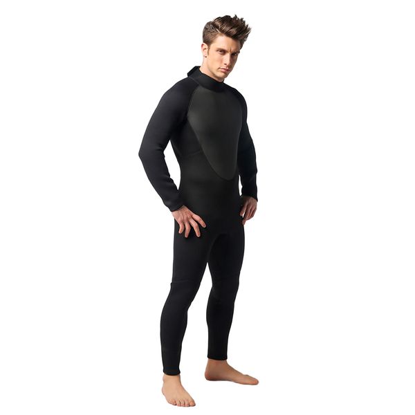 men's 3mm neoprene full body diving swimming surfing spearfishing wet suit snorkeling suit, White;black
men's 3mm neoprene full body diving swimming surfing spearfishing wet suit snorkeling suit, White;black