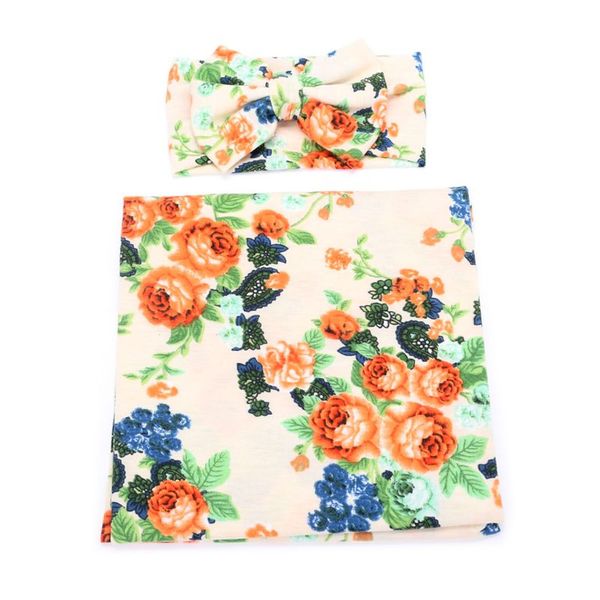 2pcs newborn floral printed blanket bow-knot headband set infants wrapped towel xxfe
2pcs newborn floral printed blanket bow-knot headband set infants wrapped towel xxfe