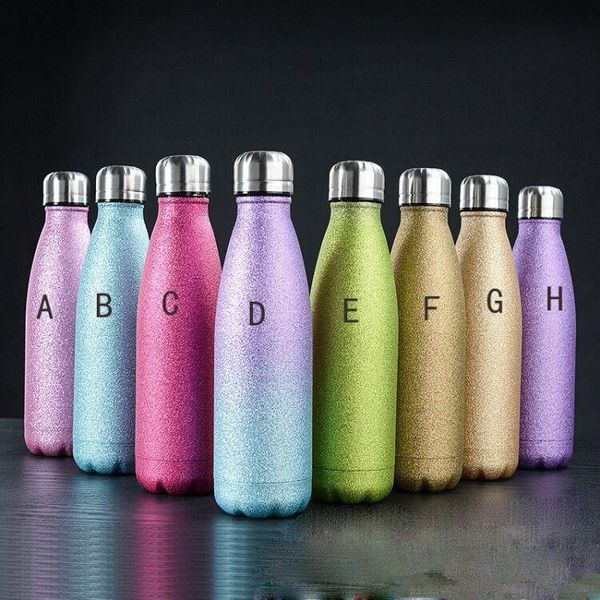 wholesale 17oz glitter water bottle double wall insulated cola bottles glitter tumbler metal sports bottle beautiful sparkle coating
wholesale 17oz glitter water bottle double wall insulated cola bottles glitter tumbler metal sports bottle beautiful sparkle coating
