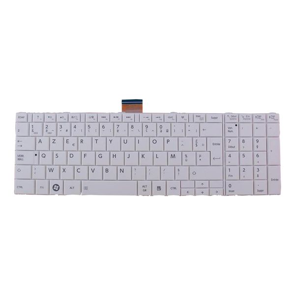 white fr pc lapnotebook keyboard fit for toshiba satellite c850
white fr pc lapnotebook keyboard fit for toshiba satellite c850
