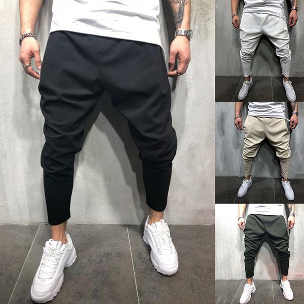 men's pants joggers streetwear hip hop trousers casual harem male loose slim fitness soft plain narrow leg opening clothes, Black
men's pants joggers streetwear hip hop trousers casual harem male loose slim fitness soft plain narrow leg opening clothes, Black