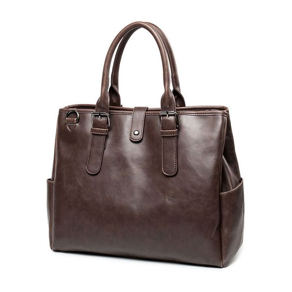 casual lapbriefcase men vintage pu leather business travel handbag male leisure large office messenger bag h070
casual lapbriefcase men vintage pu leather business travel handbag male leisure large office messenger bag h070