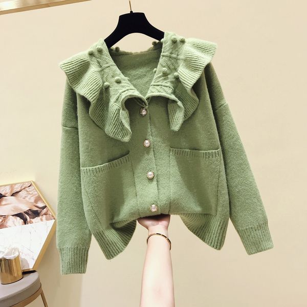 spring clothing 2020 new style sweet online celebrity students cardigan sweater women's avocado hipster knitted coat women's, White
spring clothing 2020 new style sweet online celebrity students cardigan sweater women's avocado hipster knitted coat women's, White