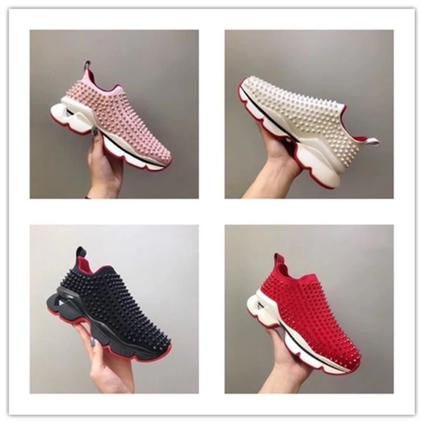 2019 luxury designer men women Party Prom Gorgeous high quality casual shoes Red Bottom Studded Spikes fashion brand couple sneakers
2019 luxury designer men women Party Prom Gorgeous high quality casual shoes Red Bottom Studded Spikes fashion brand couple sneakers