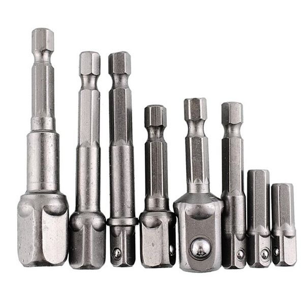 power wrench socket adapter hex shank to 1/4" 3/8" 1/2" drill bits electrical drilling replaced sockets bit tool
power wrench socket adapter hex shank to 1/4" 3/8" 1/2" drill bits electrical drilling replaced sockets bit tool