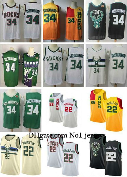 new mens womens youth 34 antetokounmpo 22 khris middleton custom black milwaukee bucks nba giannis beige orange basketball jerseys, Black;red
new mens womens youth 34 antetokounmpo 22 khris middleton custom black milwaukee bucks nba giannis beige orange basketball jerseys, Black;red