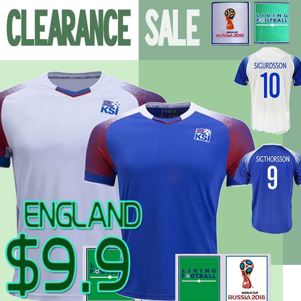 2018 World Cup Jersey 6 SIGURDSSON 9 SIGTHORSSON 17 GUNNARSSON 22 GUDJOHNSEN 8 BJARNASON Custom Blue White Soccer Football Shirt
2018 World Cup Jersey 6 SIGURDSSON 9 SIGTHORSSON 17 GUNNARSSON 22 GUDJOHNSEN 8 BJARNASON Custom Blue White Soccer Football Shirt