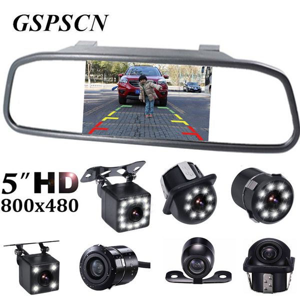 2-in-1 universal tft rearview 5 inch mirror monitor with car rear view camera parking night vision car reversing backup camera
2-in-1 universal tft rearview 5 inch mirror monitor with car rear view camera parking night vision car reversing backup camera