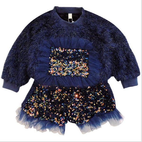 girls baby sequin plus velvet sets 2019 autumn new sweater + shorts 2 pcs sets children suits warm 3-10 y ws1151, White
girls baby sequin plus velvet sets 2019 autumn new sweater + shorts 2 pcs sets children suits warm 3-10 y ws1151, White