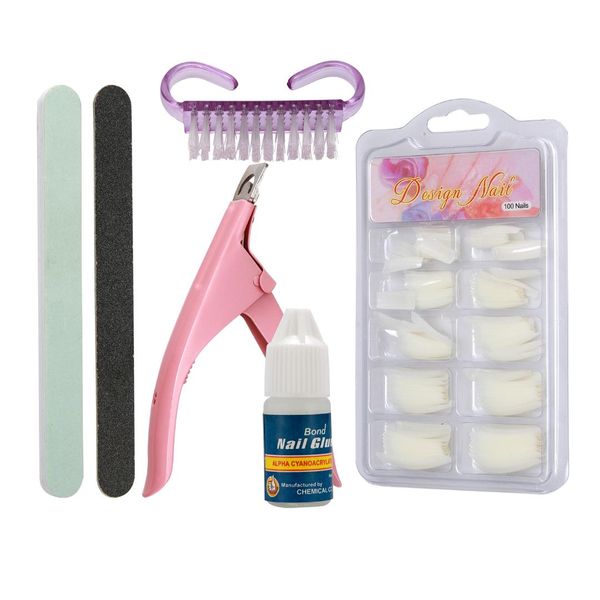 anmas rucci 6in1 nail art kit fake french nail tips brush sanding file glue clipper tool
anmas rucci 6in1 nail art kit fake french nail tips brush sanding file glue clipper tool