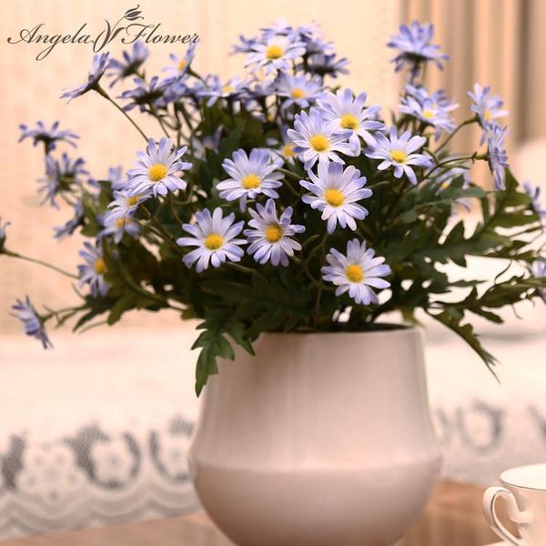 new 24 heads bouquet spring lovely daisy silk samll sunflower home decoration p props artificial chrysanthemum
new 24 heads bouquet spring lovely daisy silk samll sunflower home decoration p props artificial chrysanthemum