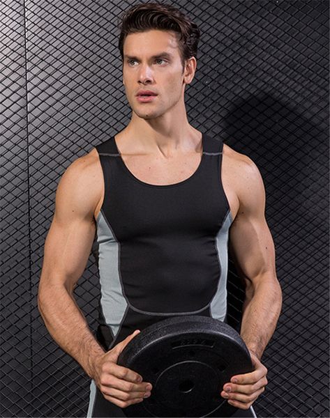 mens quickdry gym tank patchwork active sleeveless male tshirts skinny casual slim pullover homme clothing, White;black
mens quickdry gym tank patchwork active sleeveless male tshirts skinny casual slim pullover homme clothing, White;black