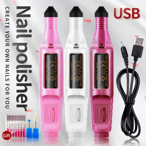 nail art equipment portable drill machine milling bit cutters kit 15000rpm wholesale mini electric usb cable, Silver
nail art equipment portable drill machine milling bit cutters kit 15000rpm wholesale mini electric usb cable, Silver
