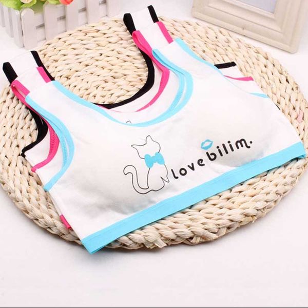 young girl lovely cat cartoon bra cotton teenage student underwear wireless soft, Camo
young girl lovely cat cartoon bra cotton teenage student underwear wireless soft, Camo