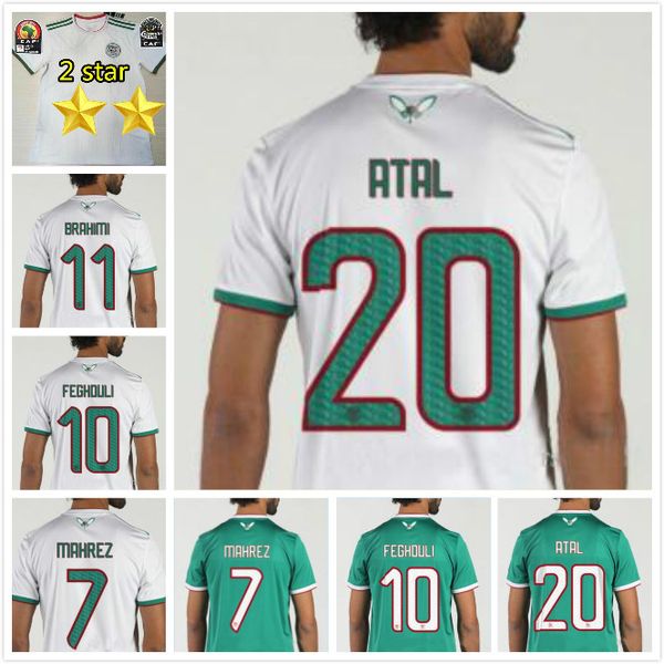 2019 2 stars african cup algeria soccer jerseys home away afcon mahrez feghouli brahimi bounedjah bouazza 19 algerie jersey football shirts, Black;yellow
2019 2 stars african cup algeria soccer jerseys home away afcon mahrez feghouli brahimi bounedjah bouazza 19 algerie jersey football shirts, Black;yellow