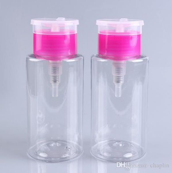 100ml 180ml push down dispenser nail polish remover pump empty bottle dispenser for nail polish remover liquid bottle container pink clear
100ml 180ml push down dispenser nail polish remover pump empty bottle dispenser for nail polish remover liquid bottle container pink clear