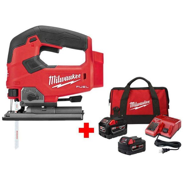 Milwaukee cordle jig aw m18 fuel kit with 2 batterie bag and charger
Milwaukee cordle jig aw m18 fuel kit with 2 batterie bag and charger