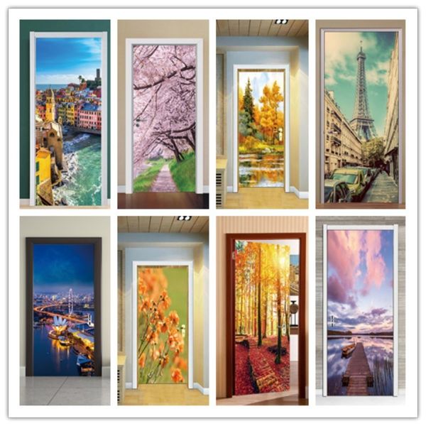 3d effect creative landscape scenery oil painting door sticker paint living room corridor pvc wall stickers door decorative
3d effect creative landscape scenery oil painting door sticker paint living room corridor pvc wall stickers door decorative