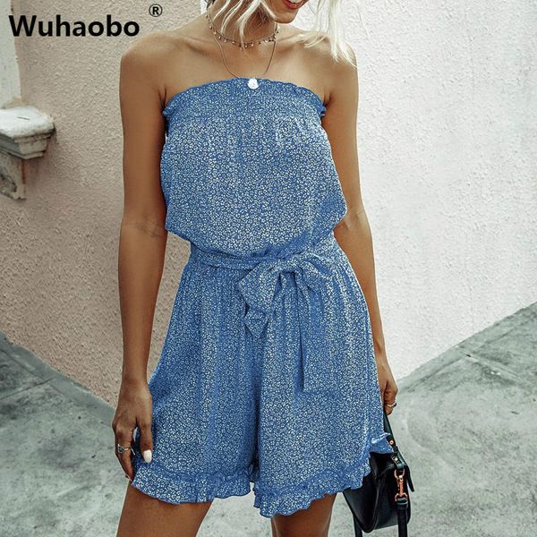 wuhaobo summer women beach jumpsuit plus size print romper off shoulder short overalls backless playsuit for female, Black;white
wuhaobo summer women beach jumpsuit plus size print romper off shoulder short overalls backless playsuit for female, Black;white