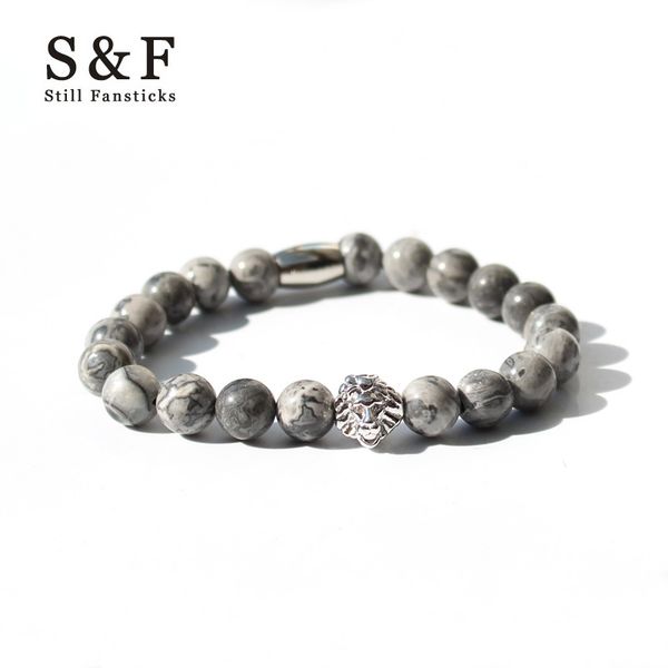 map stone beads leo bracelet for man women lion pulseira men jewellery accessories friends gift pulsera hombre dropshipping, Golden;silver
map stone beads leo bracelet for man women lion pulseira men jewellery accessories friends gift pulsera hombre dropshipping, Golden;silver