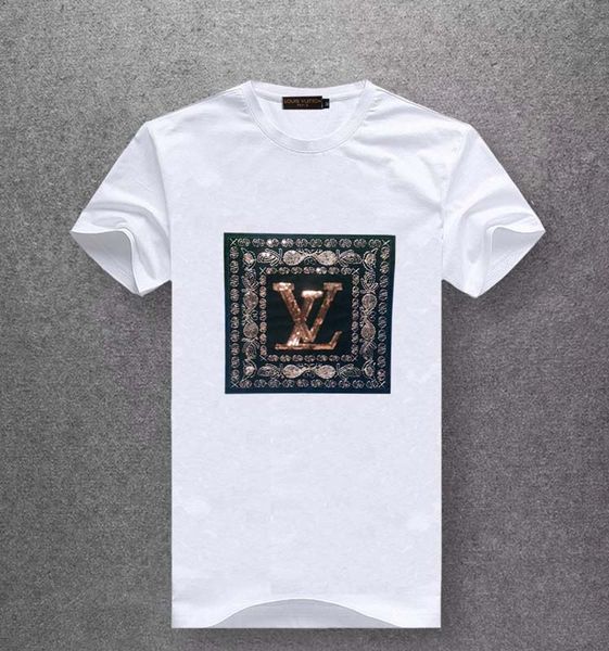19SS Luxury Men T-Shirt Повседневная O-образным вырезом Мужская футболка модная марка с коротким рукавом Мужская одежда размер м-5xl
19SS Luxury Men T-Shirt Повседневная O-образным вырезом Мужская футболка модная марка с коротким рукавом Мужская одежда размер м-5xl