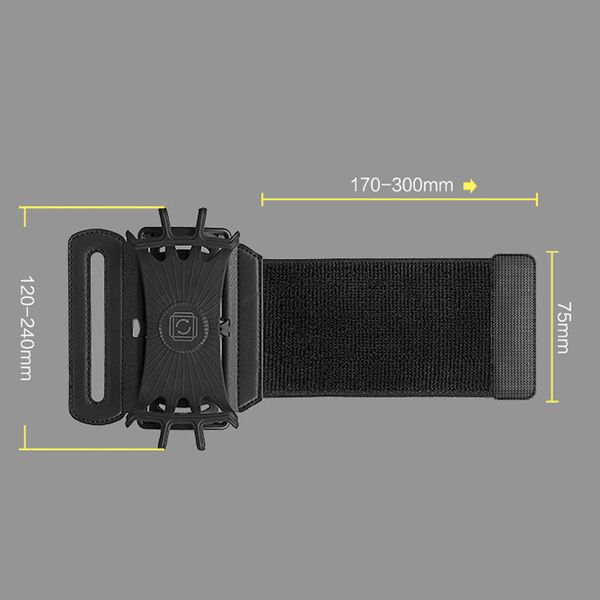 180 degree vup stretchable armband sports cycling running rotatable adjustable silicone wristband cell phone holders for iphone11 xs xr 180 degree vup stretchable armband sports cycling running rotatable adjustable silicone wristband cell phone holders for iphone11 xs xr
