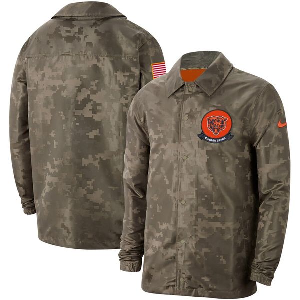 men's chicago style bears camo 2019 salute to service sideline full-zip lightweight jacket, Blue;black
men's chicago style bears camo 2019 salute to service sideline full-zip lightweight jacket, Blue;black