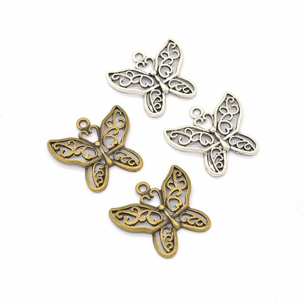 bulk 200pcs filigree heart design lovely butterfly charms pendant 29x26mm antique silver antique bronze colors, Bronze;silver
bulk 200pcs filigree heart design lovely butterfly charms pendant 29x26mm antique silver antique bronze colors, Bronze;silver