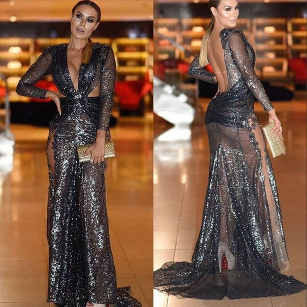 черный блестки кружева с длинными рукавами русалка пром платья shee шеи backless плюс размер backless знаменитости партии вечера мантий, Black
черный блестки кружева с длинными рукавами русалка пром платья shee шеи backless плюс размер backless знаменитости партии вечера мантий, Black