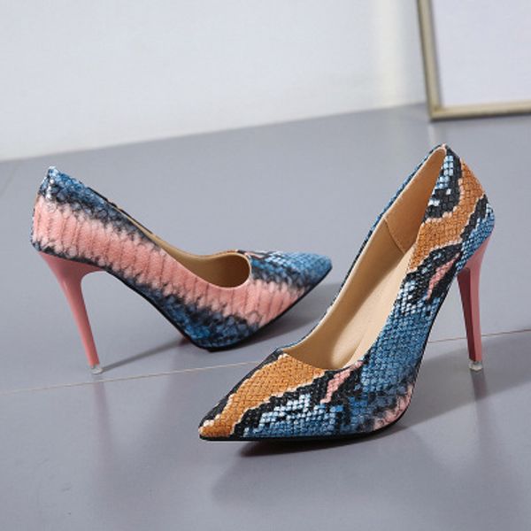 2019 high heels shoes women pumps stilettos cm party heeled designer shoes zapatos de mujer snake print heels high heel shoe, Black
2019 high heels shoes women pumps stilettos cm party heeled designer shoes zapatos de mujer snake print heels high heel shoe, Black