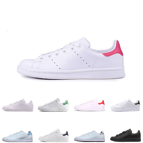 men women stan shoes fashion smith sneakers pink white blue green casual shoes leather sport classic flats size 36-45
men women stan shoes fashion smith sneakers pink white blue green casual shoes leather sport classic flats size 36-45