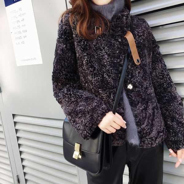real winter 2020 new coat sheep shearling 200% wool jacket korean lamb fur coats and jackets women k-2809 kj4272, Black
real winter 2020 new coat sheep shearling 200% wool jacket korean lamb fur coats and jackets women k-2809 kj4272, Black