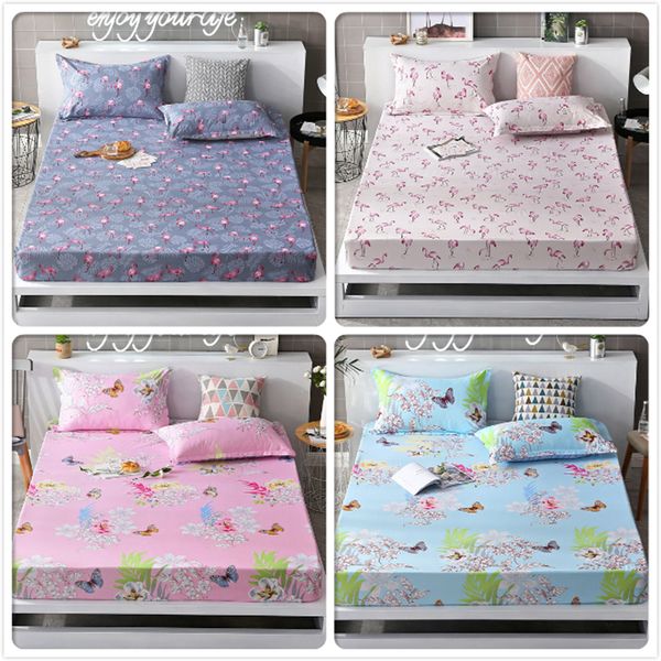 1 piece 1pcs fitted sheet flamingo patter pink mattress cover with rubber elastic band kids child single twin double size
1 piece 1pcs fitted sheet flamingo patter pink mattress cover with rubber elastic band kids child single twin double size