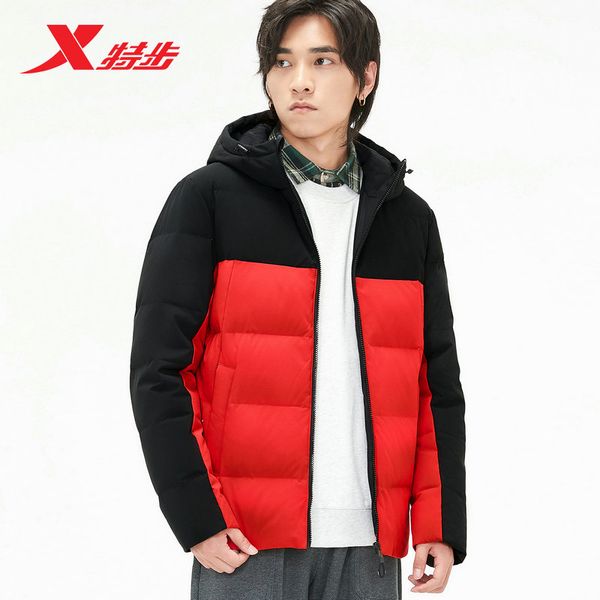 xtep fashion down coat men winter new hooded zipper and hat thicken parkas male waterproof down jacket men' coat 881429199223, Blue;black
xtep fashion down coat men winter new hooded zipper and hat thicken parkas male waterproof down jacket men' coat 881429199223, Blue;black