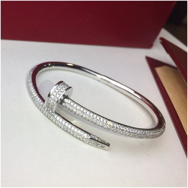 luxury full diamond stainless steel bracelet fashion womens mens designer love iced out bracelets cuff bangles designer jewelry in, Golden;silver
luxury full diamond stainless steel bracelet fashion womens mens designer love iced out bracelets cuff bangles designer jewelry in, Golden;silver