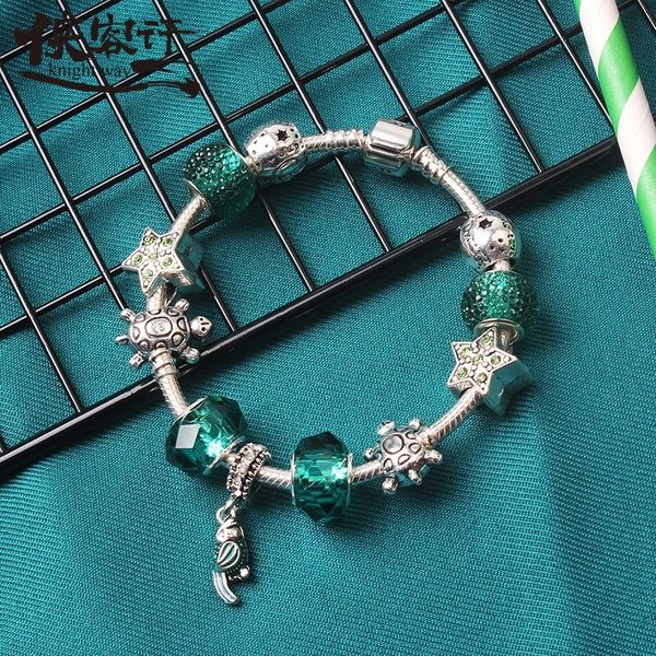 europe and the united states personality parrot turtle bracelet korean fashion diy stars bracelet handmade jewelry, Black
europe and the united states personality parrot turtle bracelet korean fashion diy stars bracelet handmade jewelry, Black