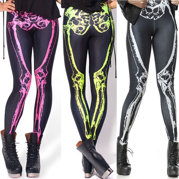 europe and america digital printing women's leggings three-color zombie skeleton skinny capri pants, Black
europe and america digital printing women's leggings three-color zombie skeleton skinny capri pants, Black